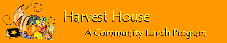 Harvest House Community Lunch Program in Sussex, NJ